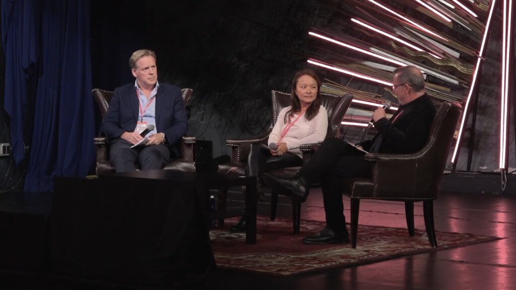 Panel with Ruowen and Angus Maclaine (Founder at Fundamental Group), moderated by Art Zeidman (MD, Agency & Programmatic Sales at Permutive).